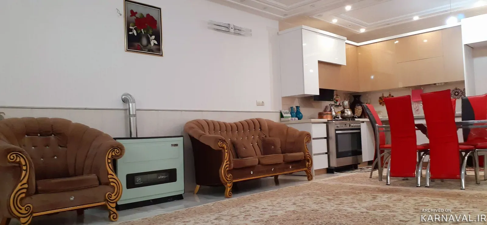 آپارتمان مبله گلستان کاشان