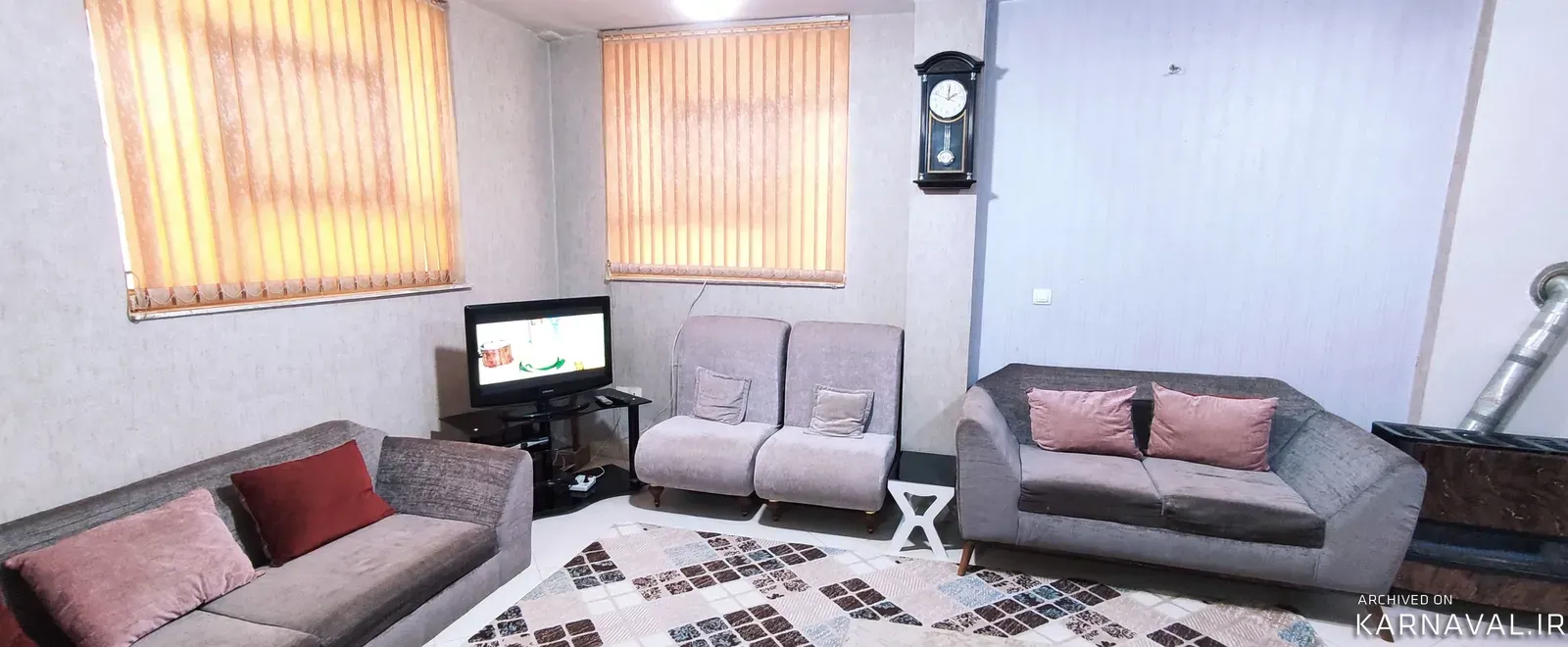آپارتمان مبله گلسار صدرا