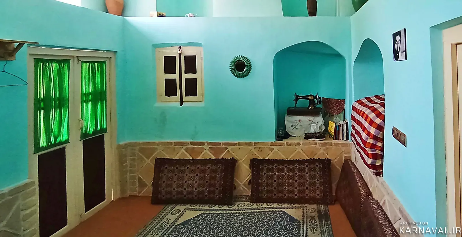 اقامتگاه بوم‌گردی برزک ( اتاق آبی) با صبحانه رایگان برزک