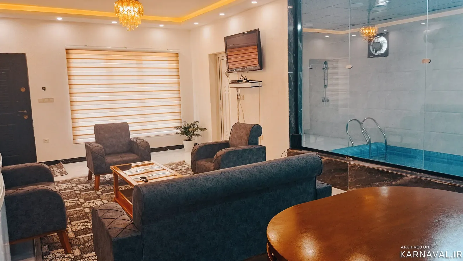 ویلا استخردار آبگرم رضا زیبا کنار