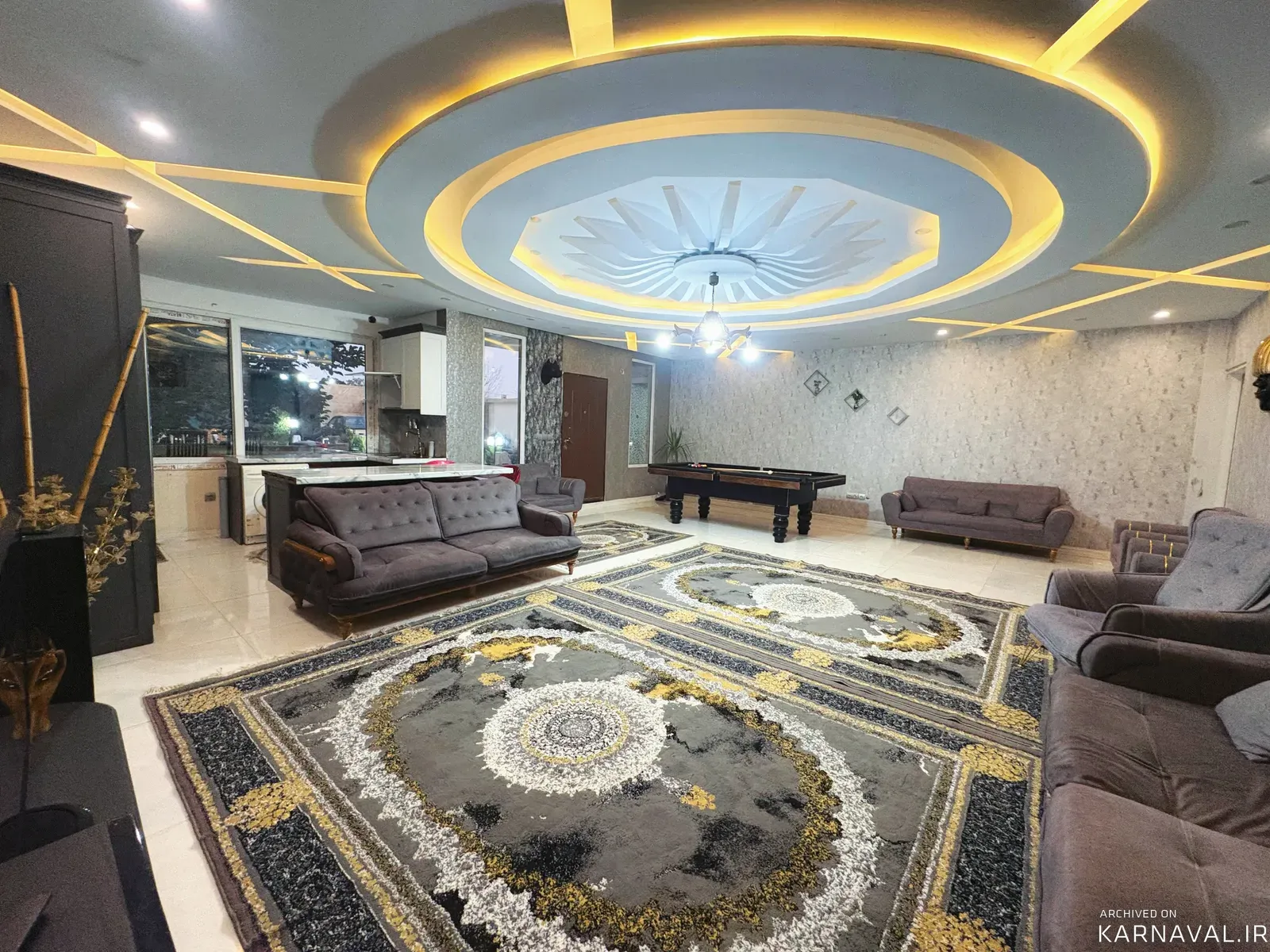 ویلا مدرن استخردار آبگرم دل  شهریار