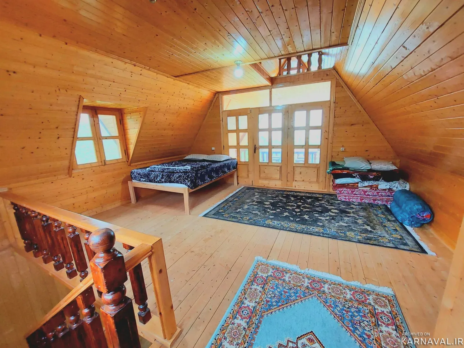 کلبه چوبی نوا شیرگاه