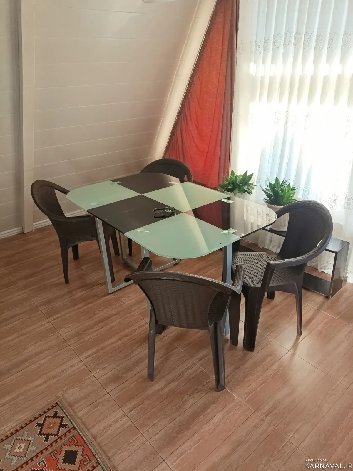 کلبه سوئیسی ابراهیمی با فوتبال دستی آستارا
