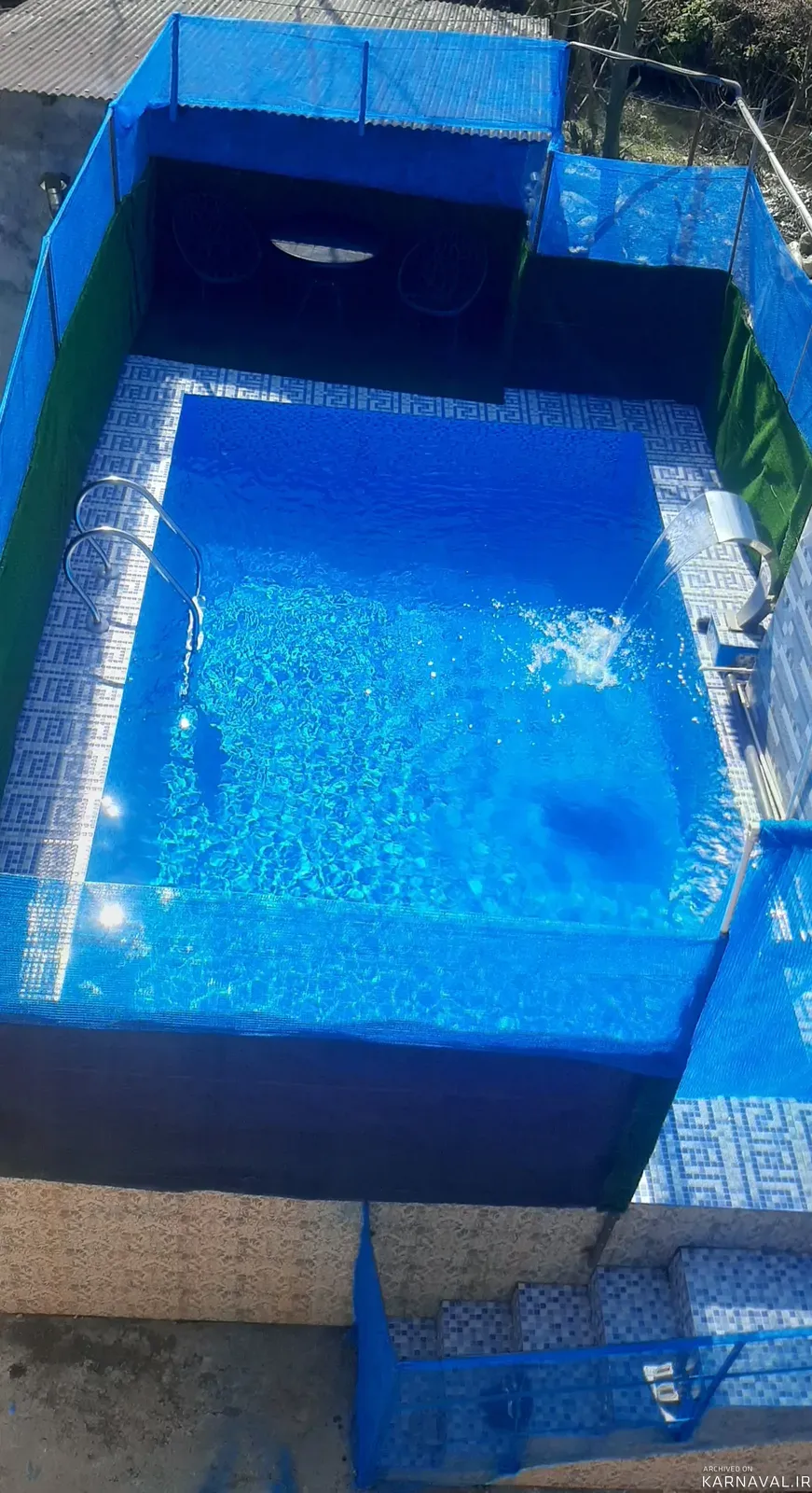 کلبه چوبی استخردار آبگرم عباسی پره‌سر