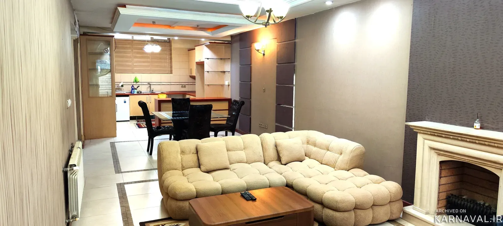 آپارتمان مبله گلستان در مرزداران  تهران