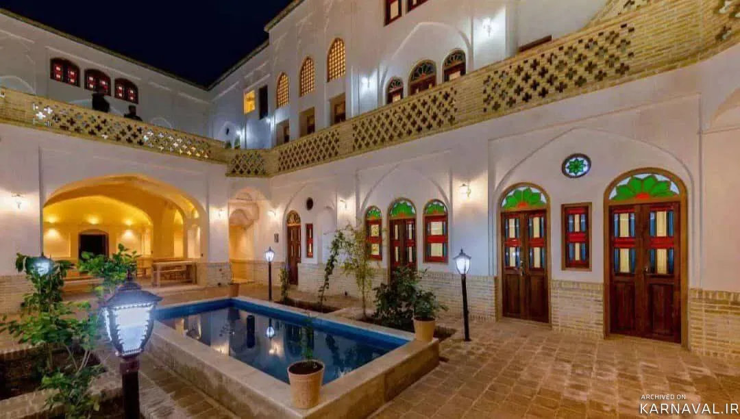 اقامتگاه سنتی عمارت شاه نشین کاشان اقامتگاه سنتی عمارت شاه نشین کاشان