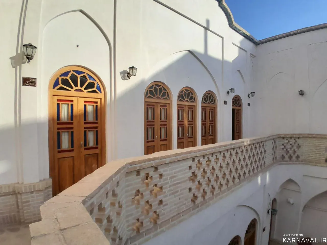 اقامتگاه سنتی عمارت شاه نشین کاشان اقامتگاه سنتی عمارت شاه نشین کاشان