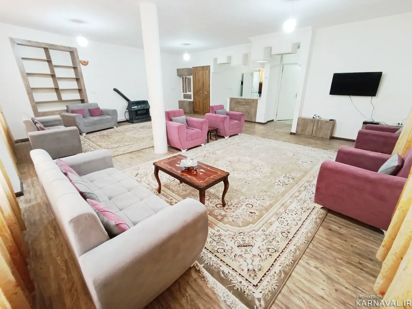 ویلا باغ بهشت (2) در عنبران طرقبه