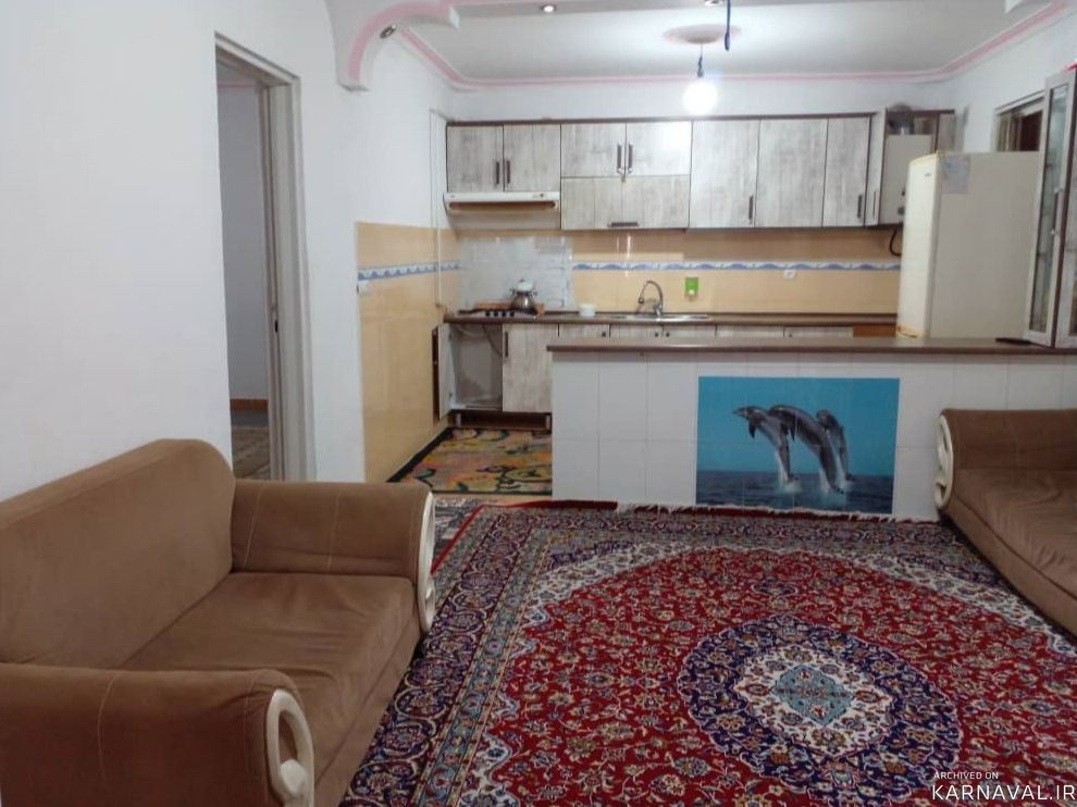 واحد مبله تک خواب جنگلی در محیطی آرام