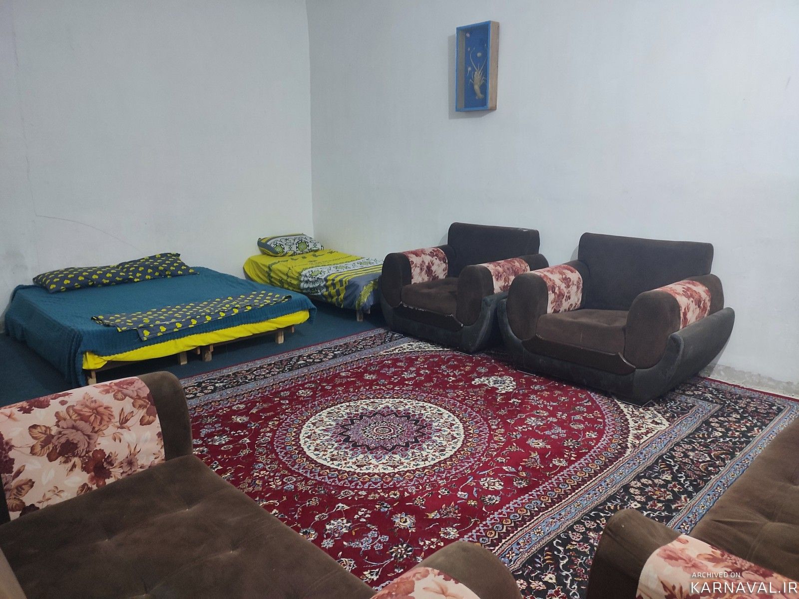 ویلای دو خوابه حیاط دار