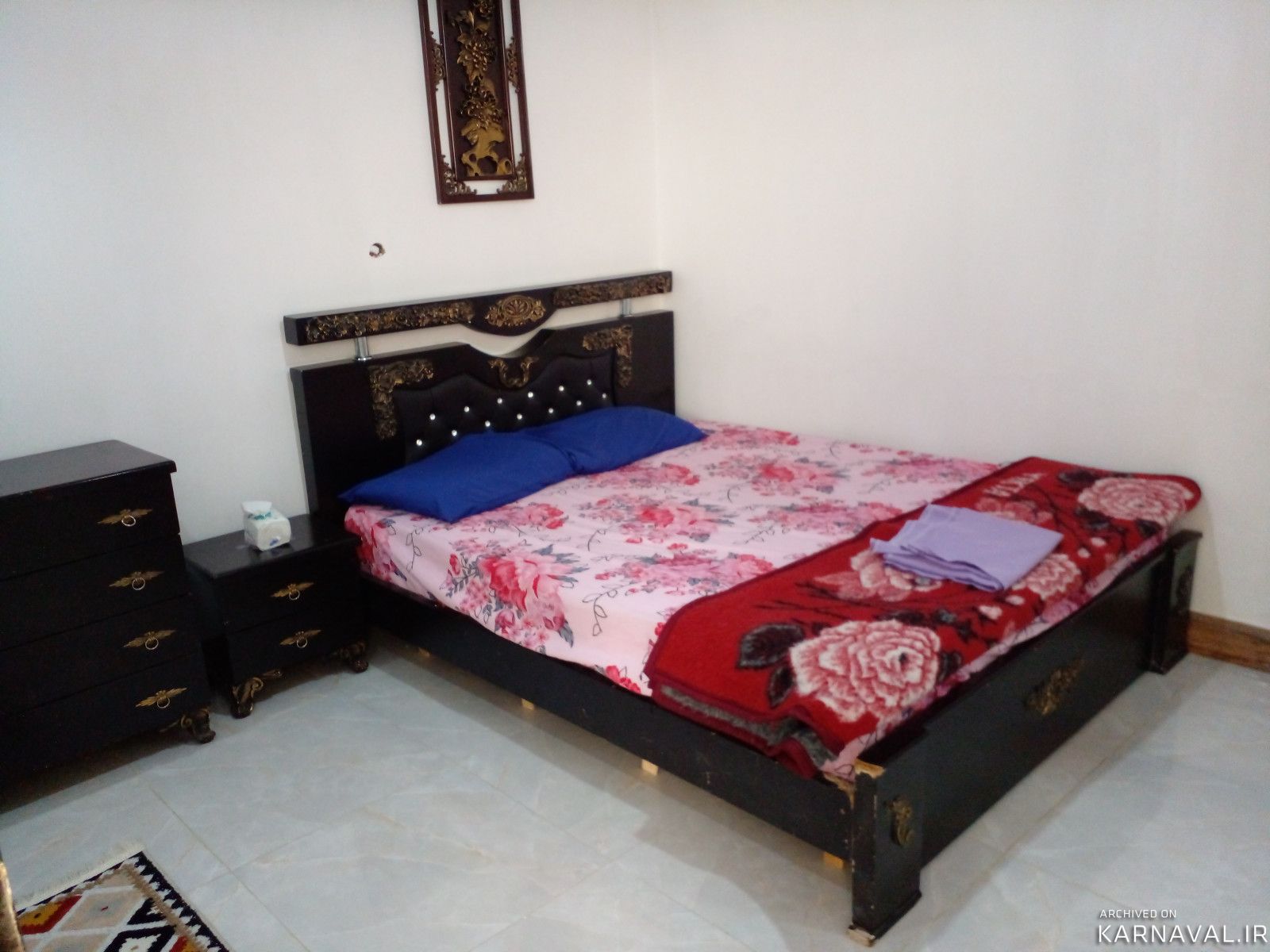 یک خوابه حیاط دار نزدیک نقش جهان