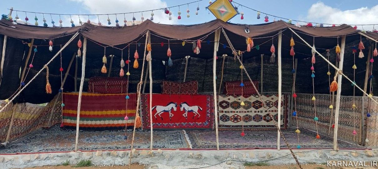 مجموعه بومگردی ایل یورد "سیاه‌چادر 1"