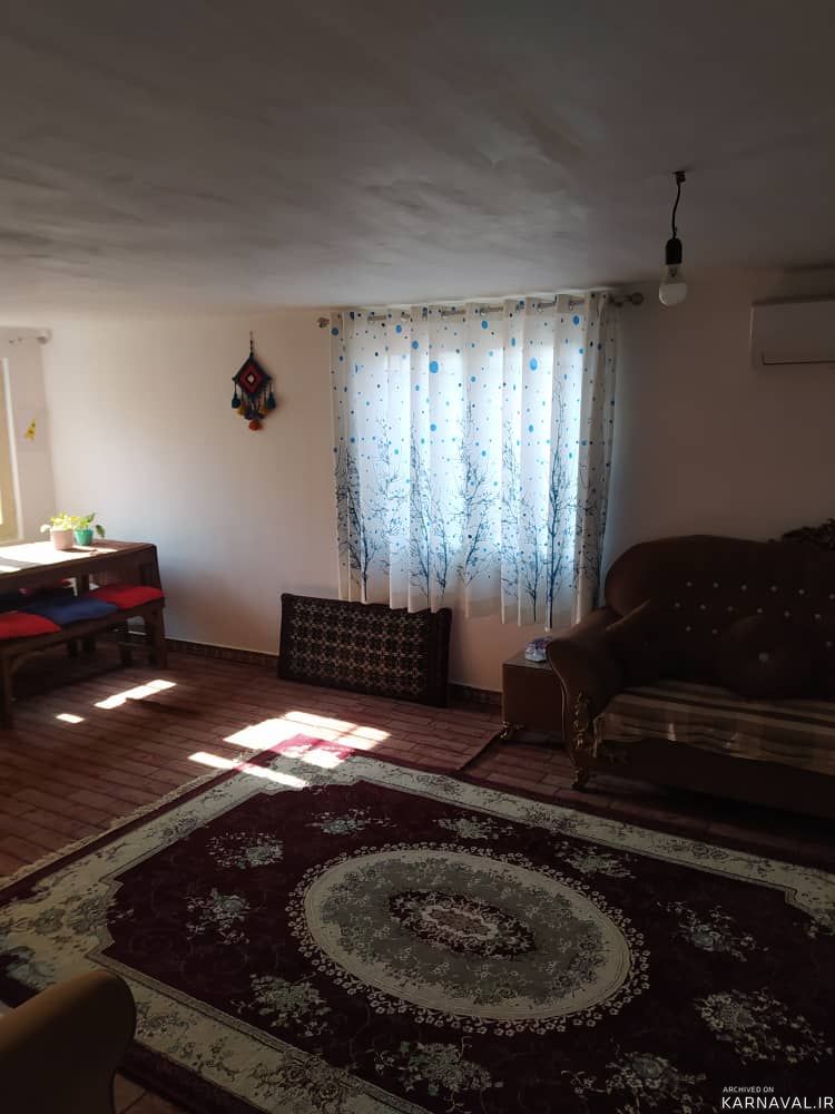 ویلای تک خواب با بافت سنتی و تراس بزرگ