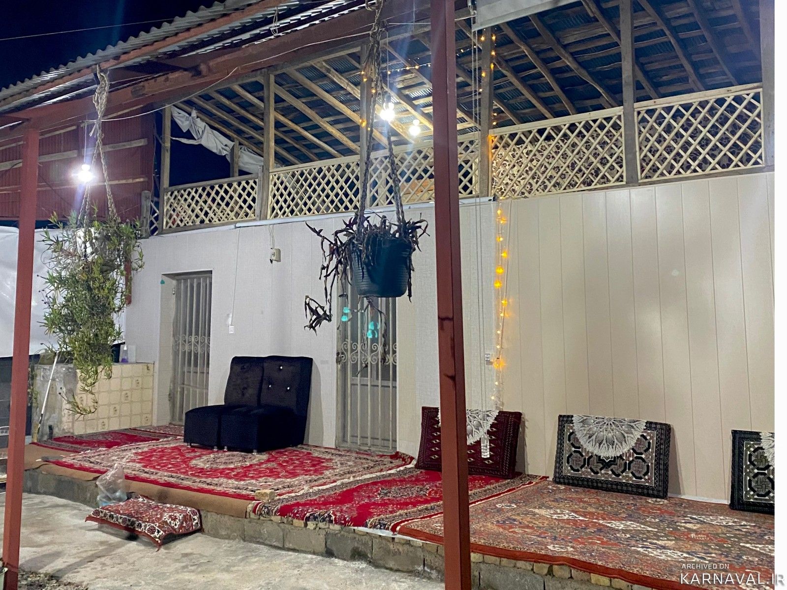 خانه روستایی تک خواب دربست در محیطی آرام