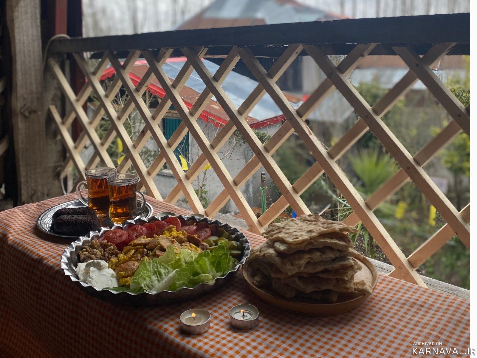 خانه روستایی تک خواب دربست در محیطی آرام