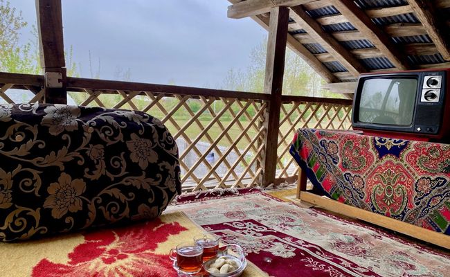 خانه روستایی تک خواب دربست در محیطی آرام خانه روستایی تک خواب دربست در محیطی آرام
