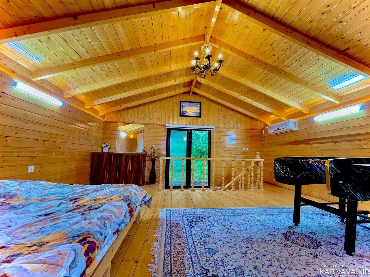 کلبه جکوزی دار دوبلکس بهشت پدری