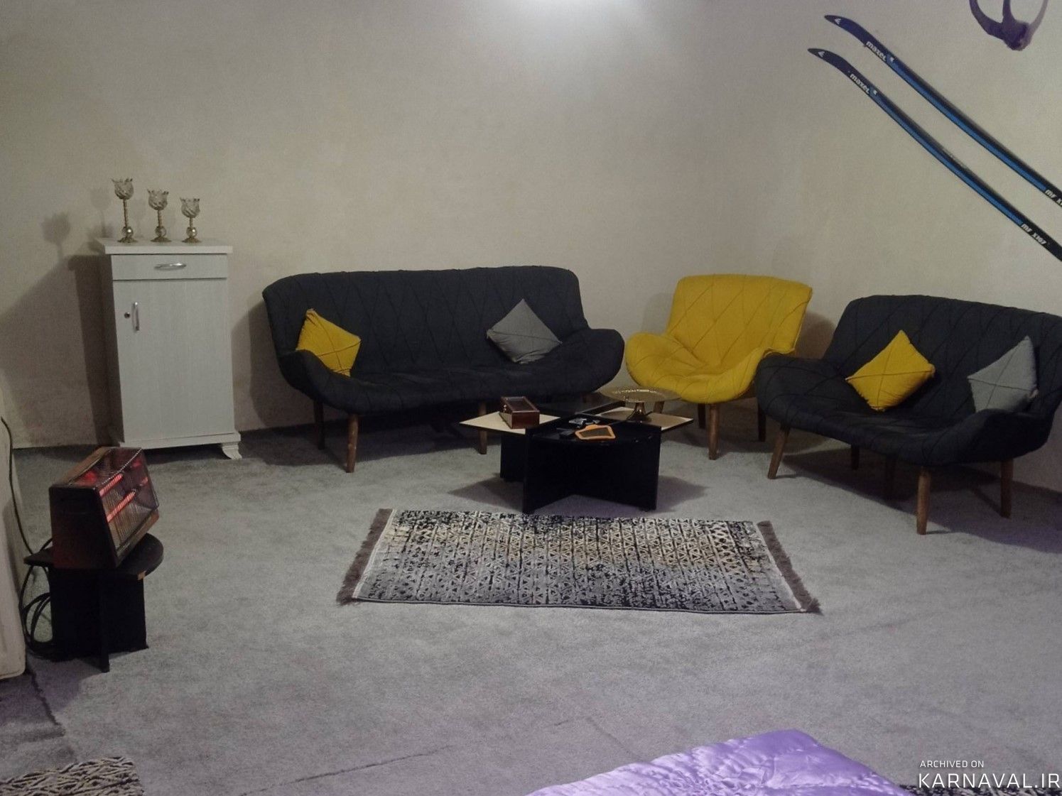 واحد مبله دو خوابه در روستای ولایت رود
