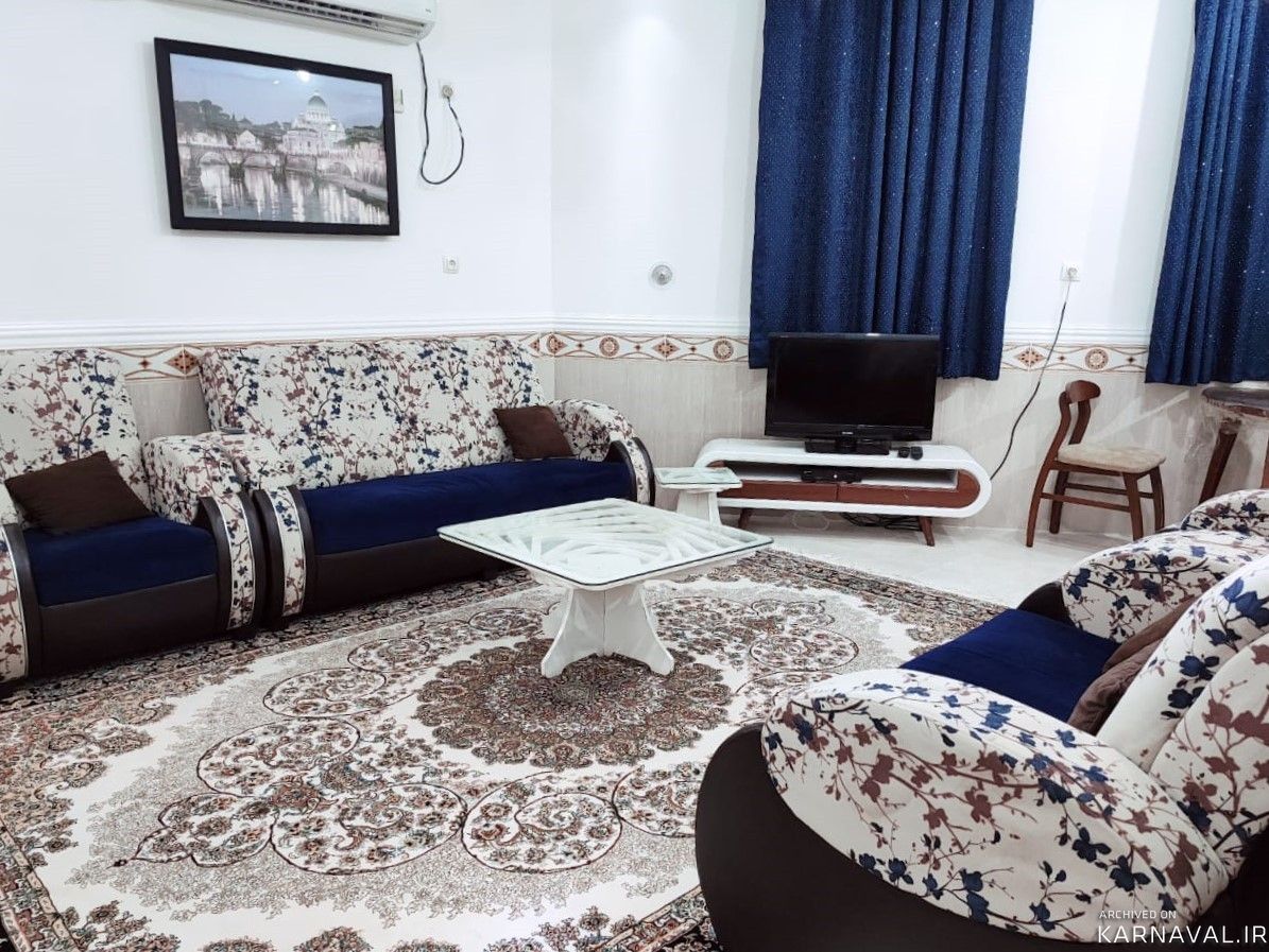 واحد (4) مبله دو خوابه با امکانات رفاهی در آبادان