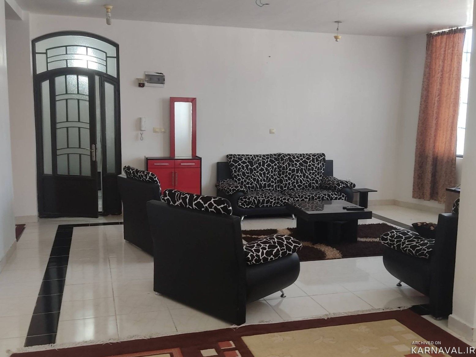 واحد مبله دو خوابه با دسترسی مطلوب در پارسیان
