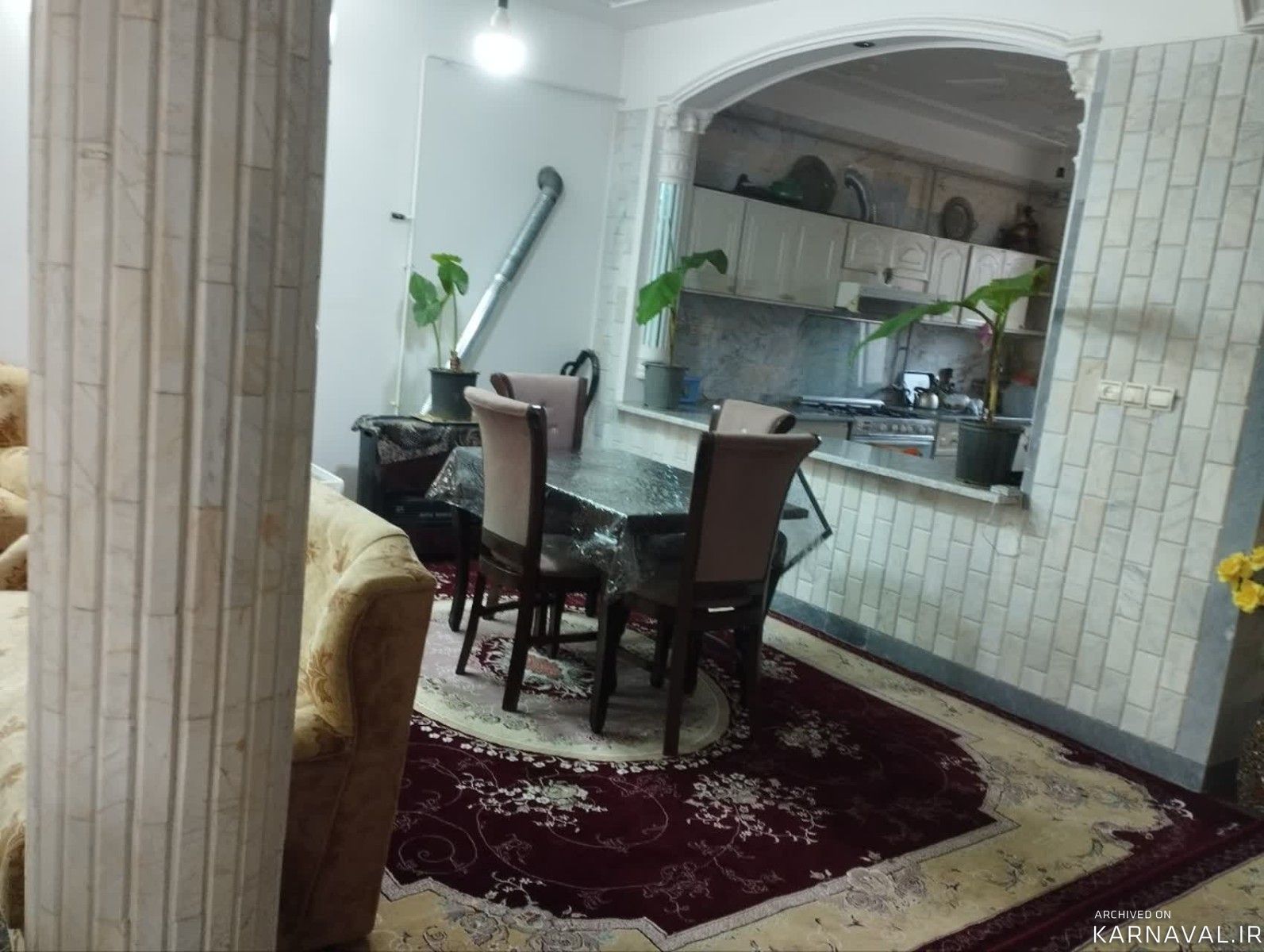 واحد مبله دو خوابه درخت پرتقال