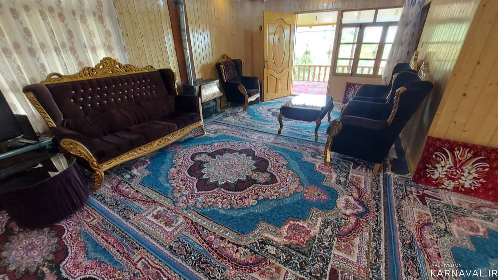 ویلا جنگلی دوخواب با تراس بزرگ