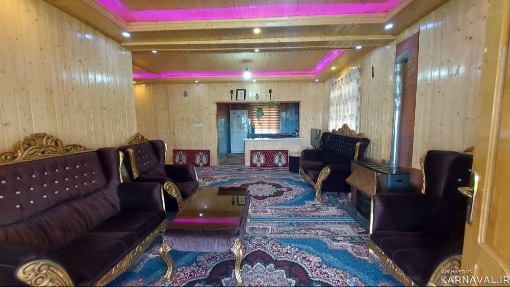 ویلا جنگلی دوخواب با تراس بزرگ