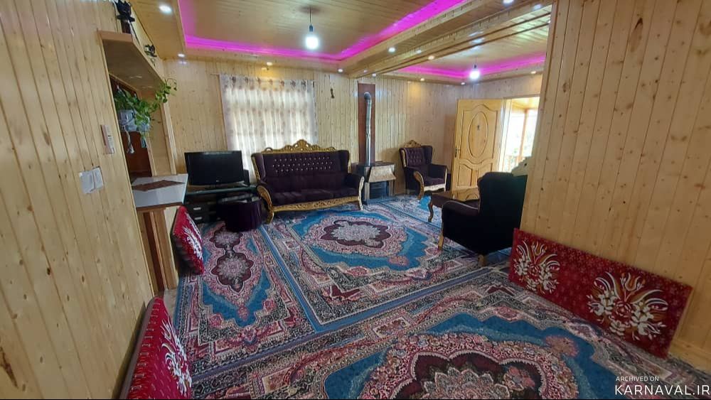 ویلا جنگلی دوخواب با تراس بزرگ