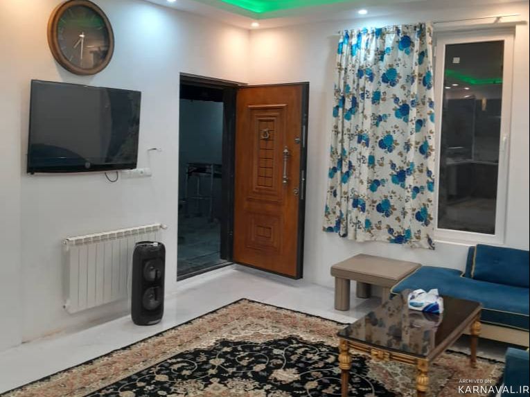 ویلای دو خوابه استخردار آب‌گرم سقف شیشه ای