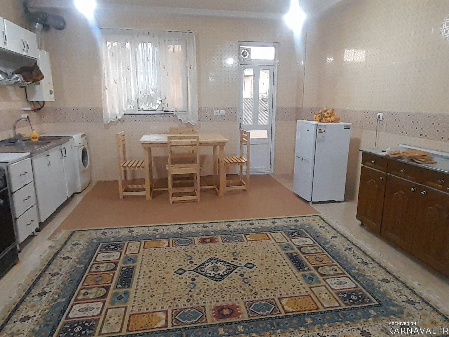 واحد دلباز دوخواب با پارکینگ سرپوشیده واحد دلباز دوخواب با پارکینگ سرپوشیده