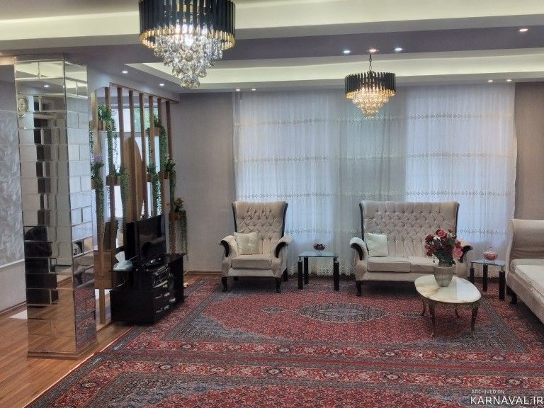 ویلای دوبلکس با حیاط باغ گلستان