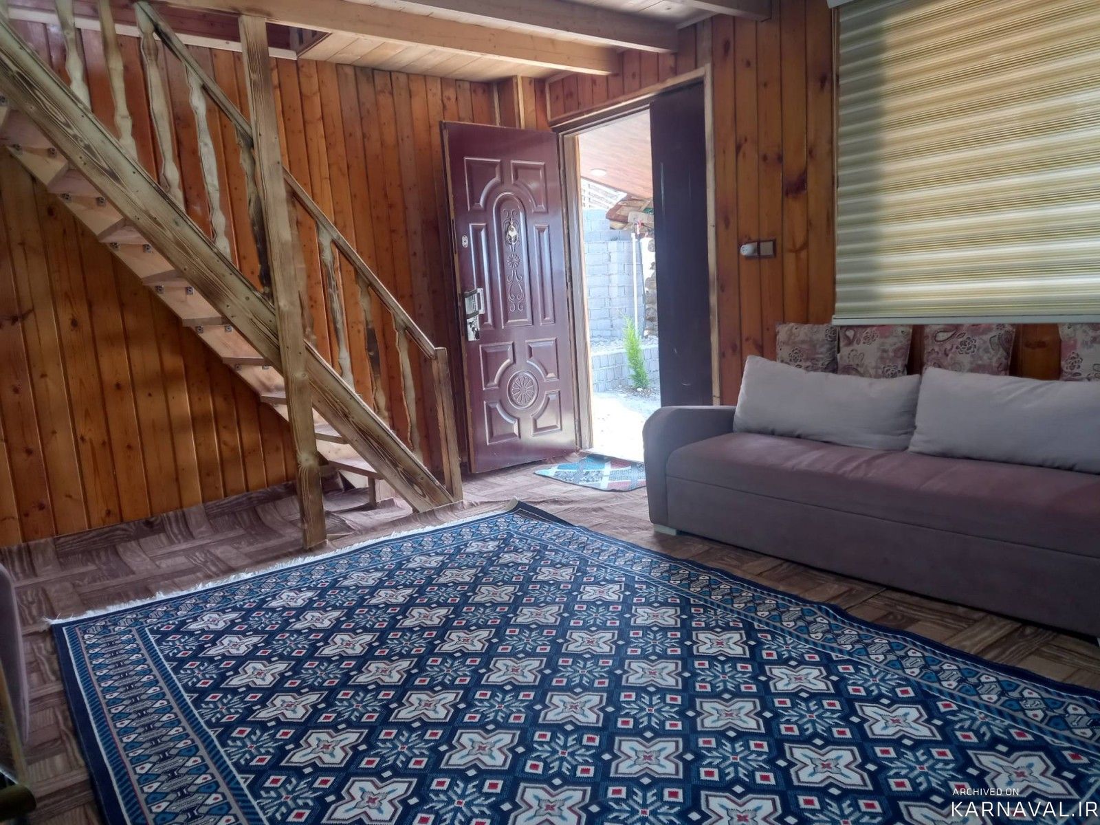کلبه چوبی دوبلکس جنگلی کلبه چوبی دوبلکس جنگلی