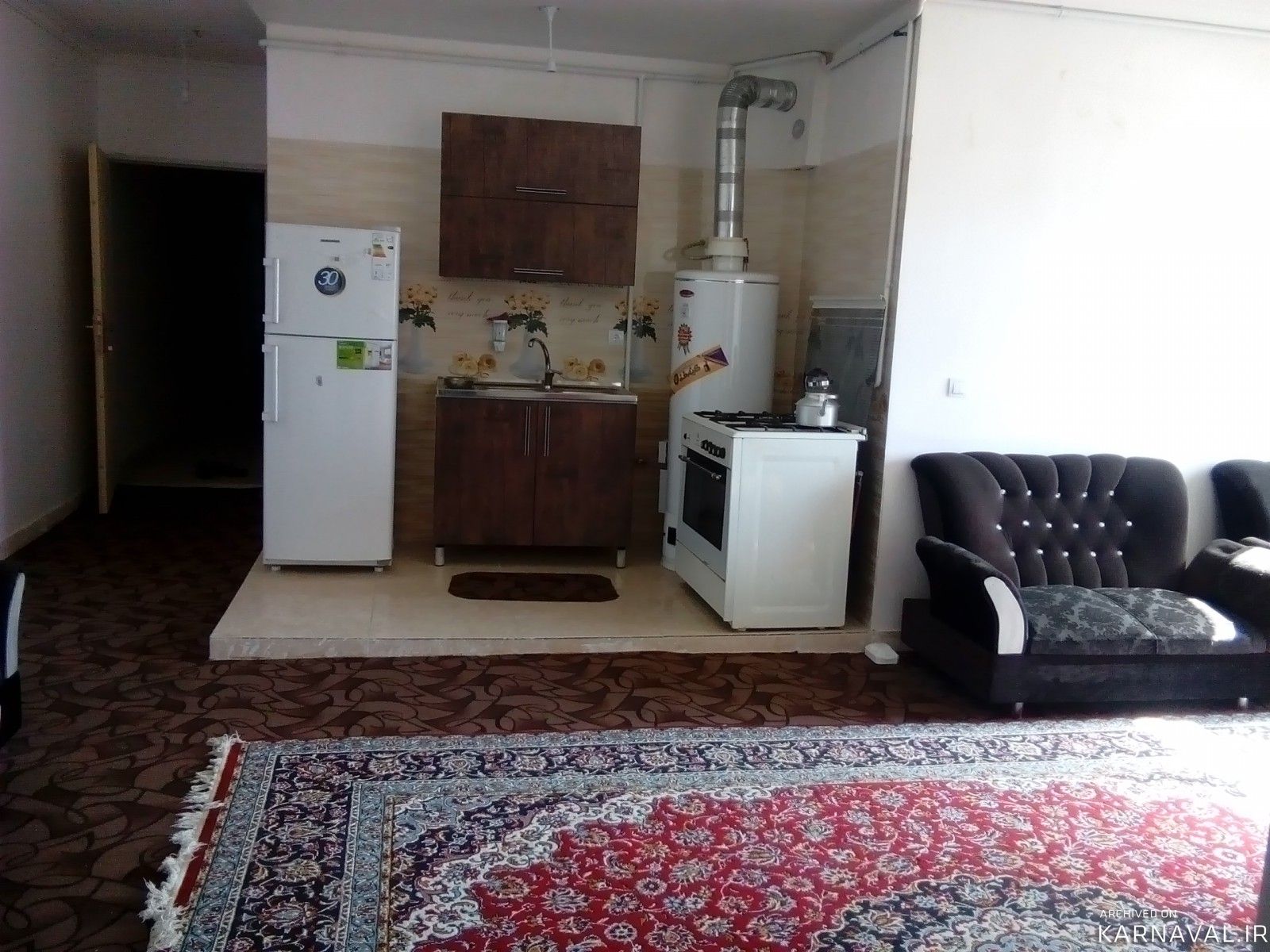 خانه مسافر دو خواب دارای پارکینگ