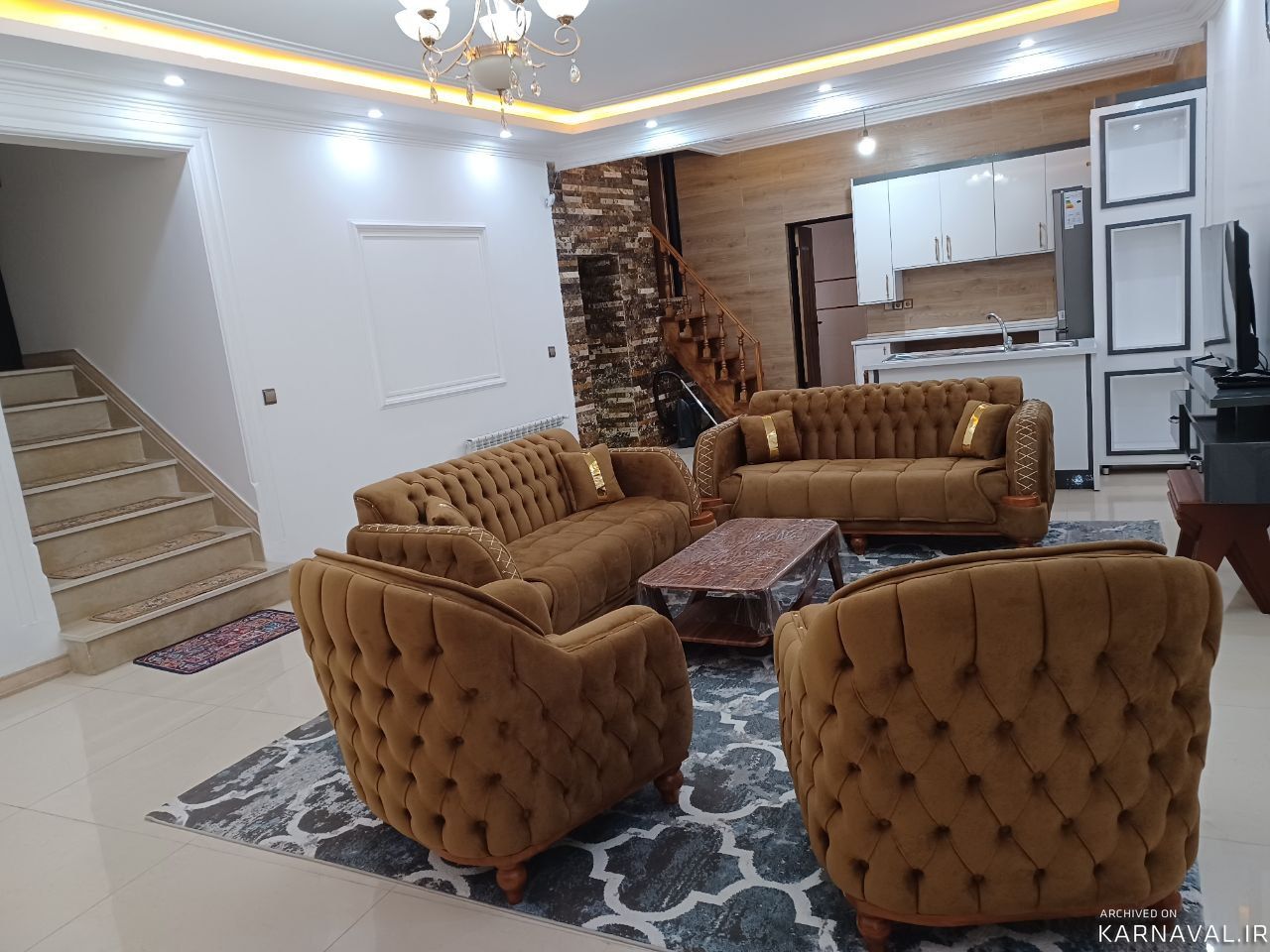 ویلای سه خواب استخردارابگرم فرزان