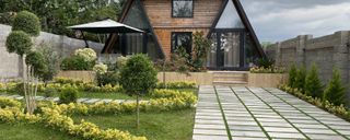 ویلای چوبی مدرن گرین لانژ ویلای چوبی مدرن گرین لانژ