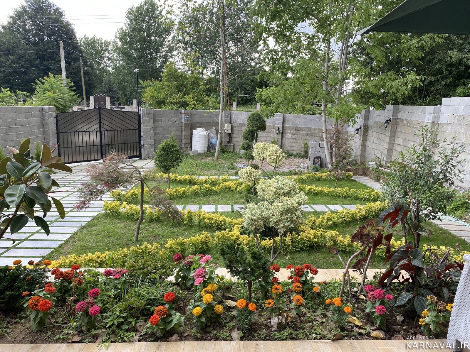 ویلای چوبی مدرن گرین لانژ