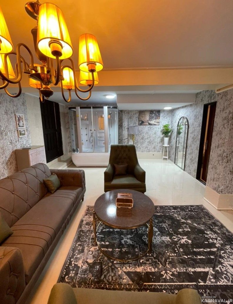 دوخوابه لوکس سونا و جکوزی دار سعادت آباد