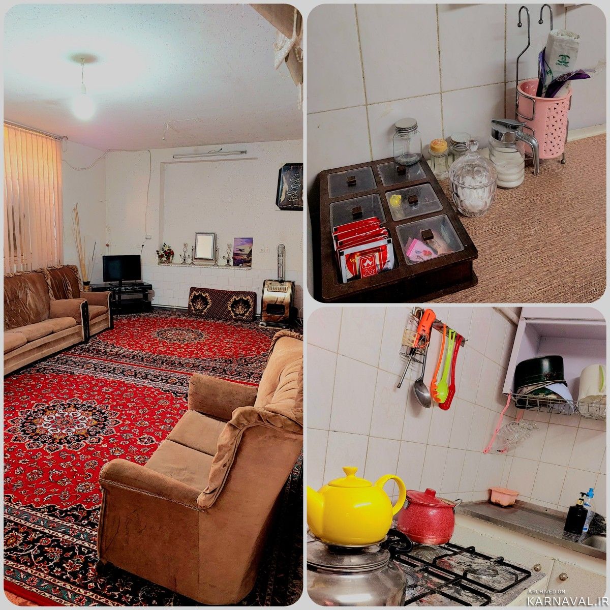 واحد مبله تک خواب در کاشان واحد مبله تک خواب در کاشان