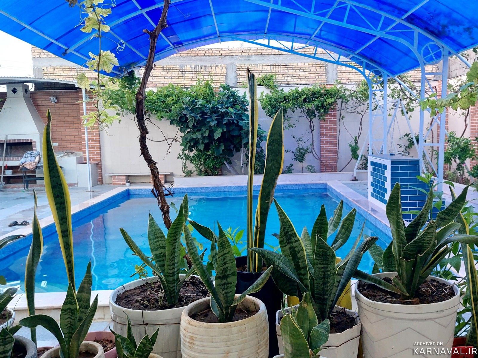 دو خوابه استخردار عمارت مهستان دو خوابه استخردار عمارت مهستان