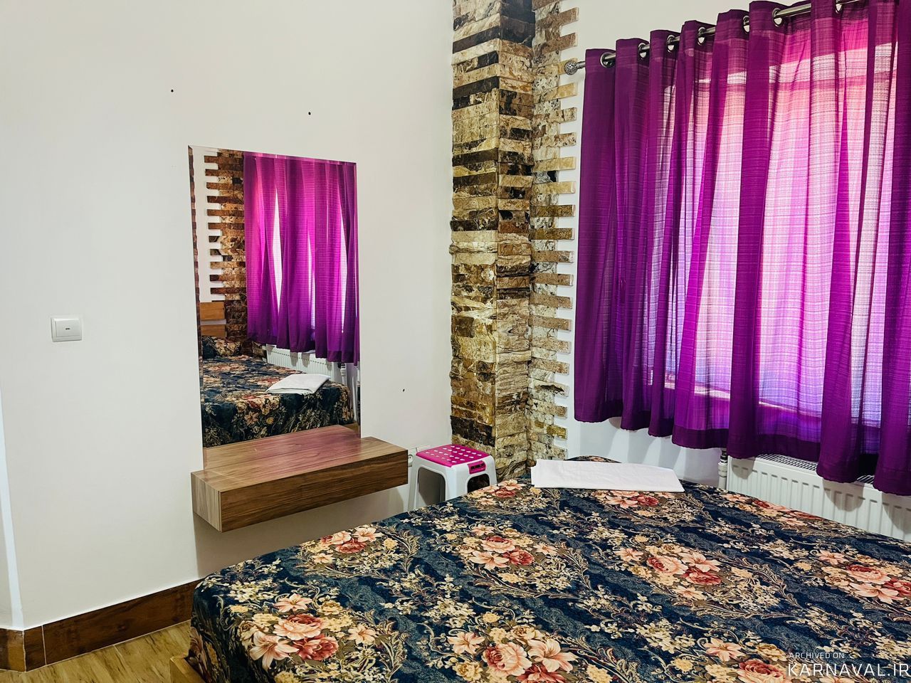 مبله یک خوابه لوکس طبقه اول "واحد 1"