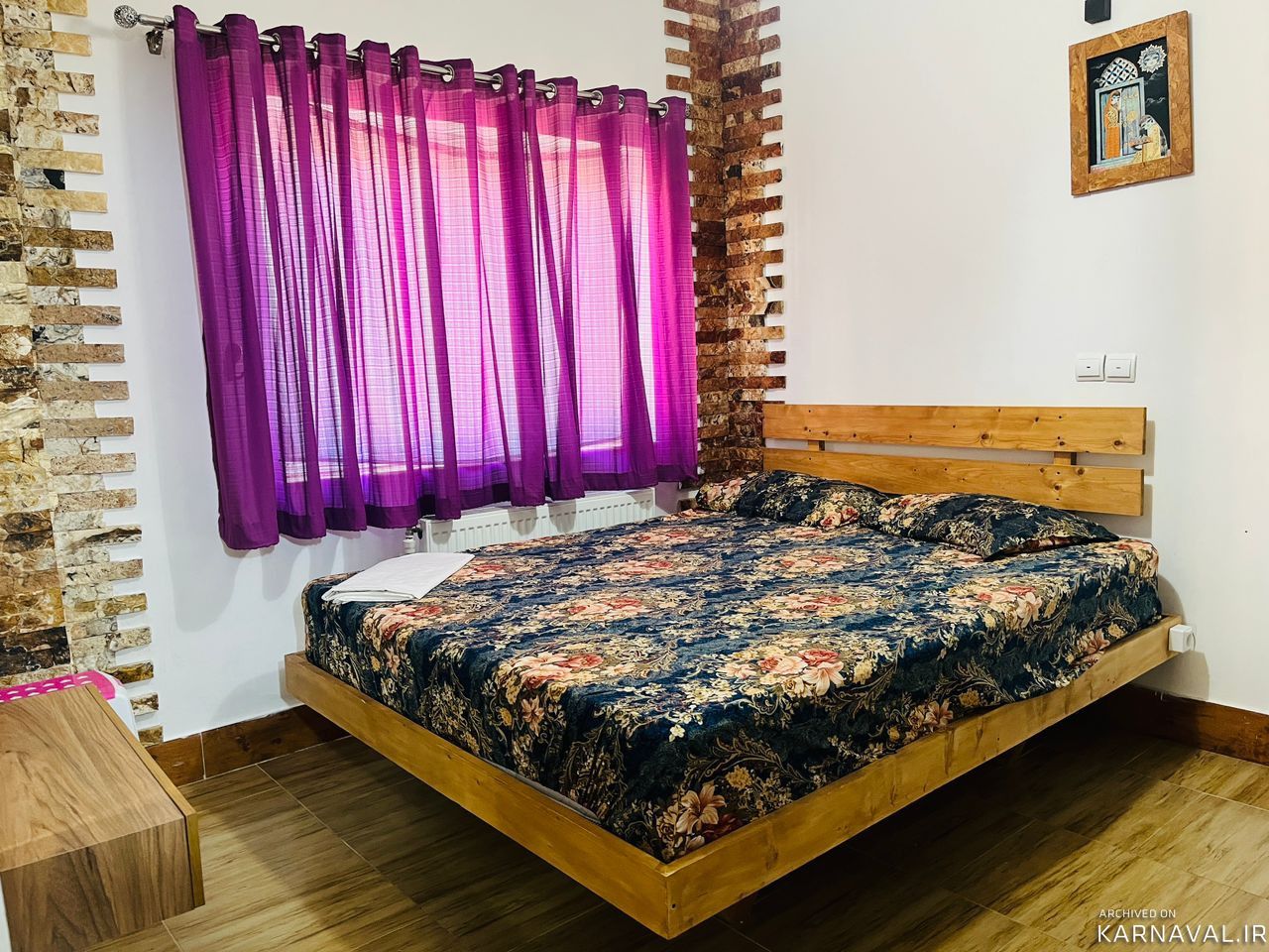 مبله یک خوابه لوکس طبقه اول "واحد 1"