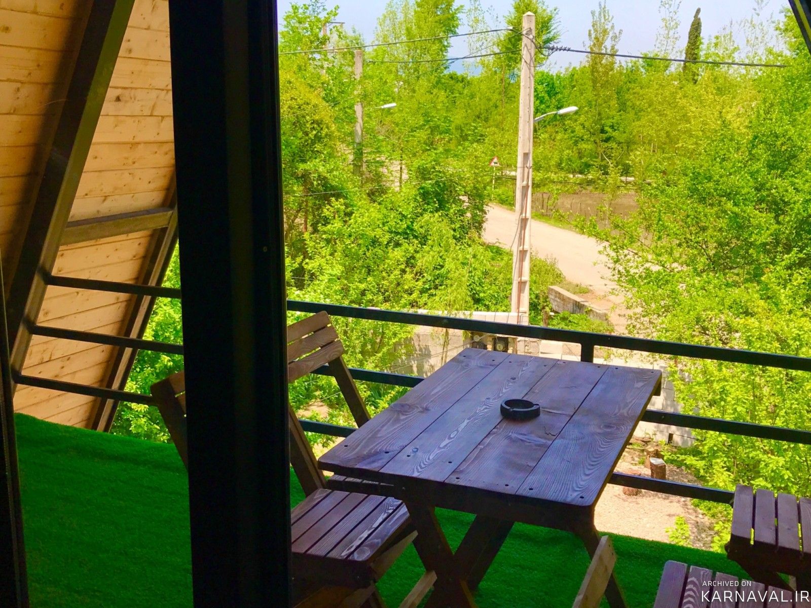 کلبه سوئیسی دو خواب و دوبلکس