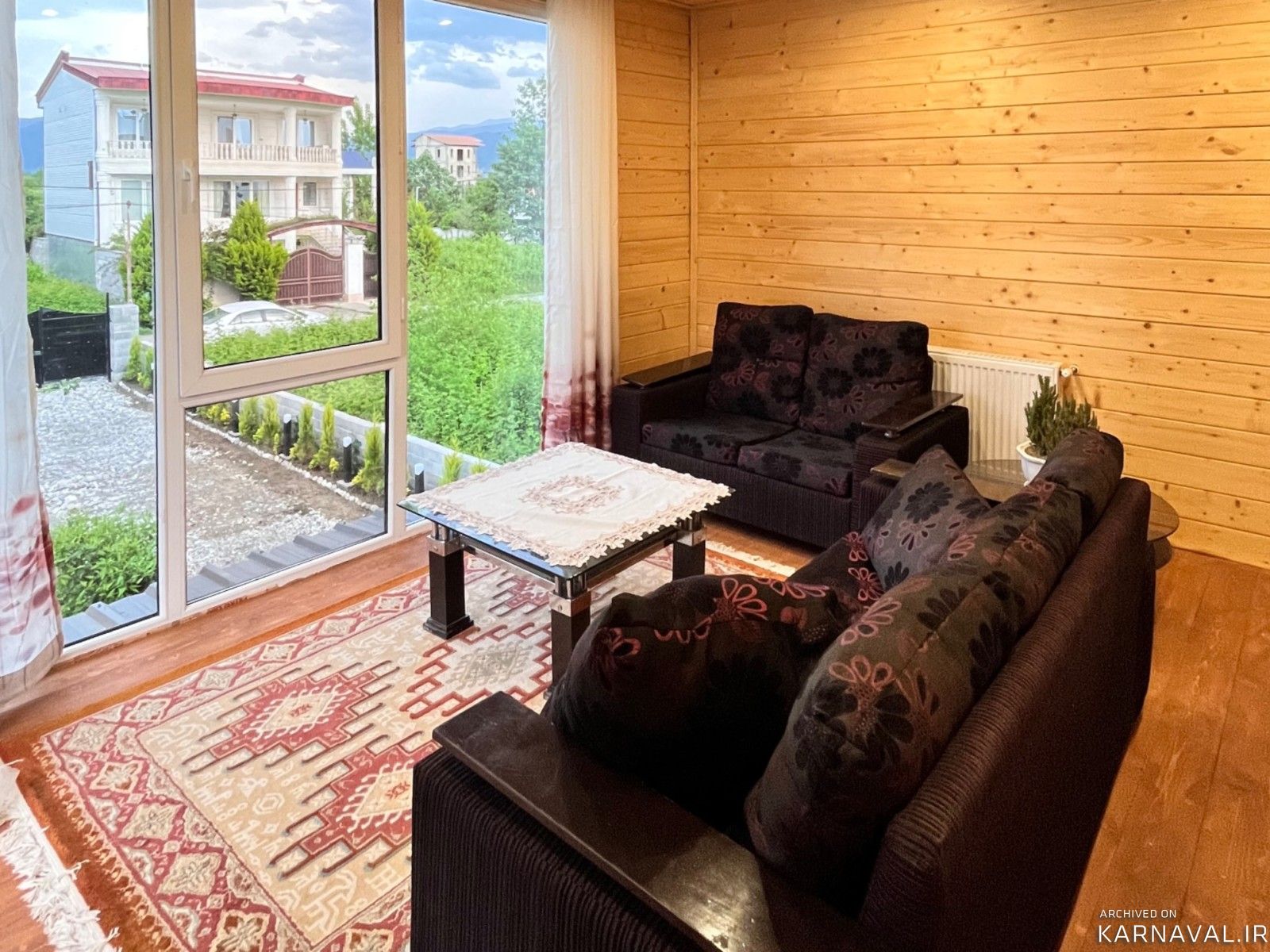 کلبه چوبی دوبلکس کلبه چوبی دوبلکس
