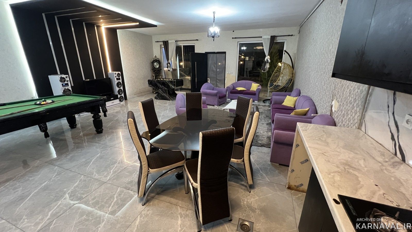 ویلا استخرداخل جکوزی روفگاردن ویلا استخرداخل جکوزی روفگاردن