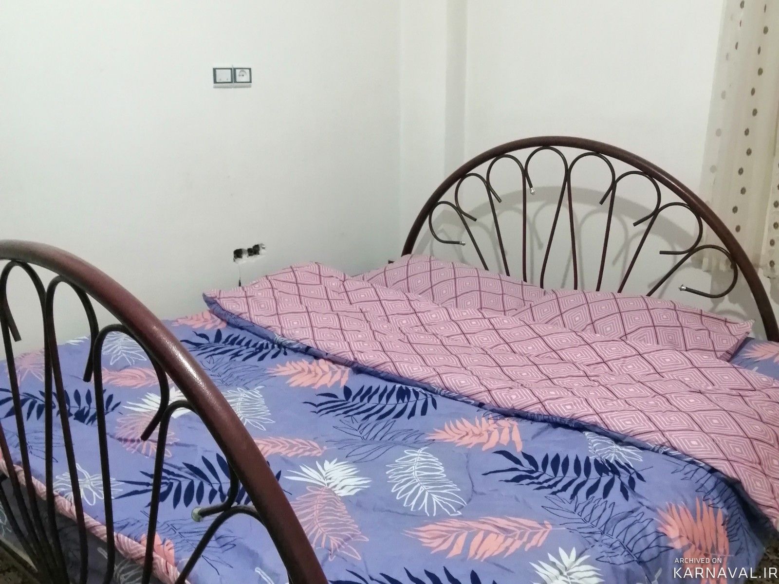 سوئیت یک خوابه با تخت دونفره