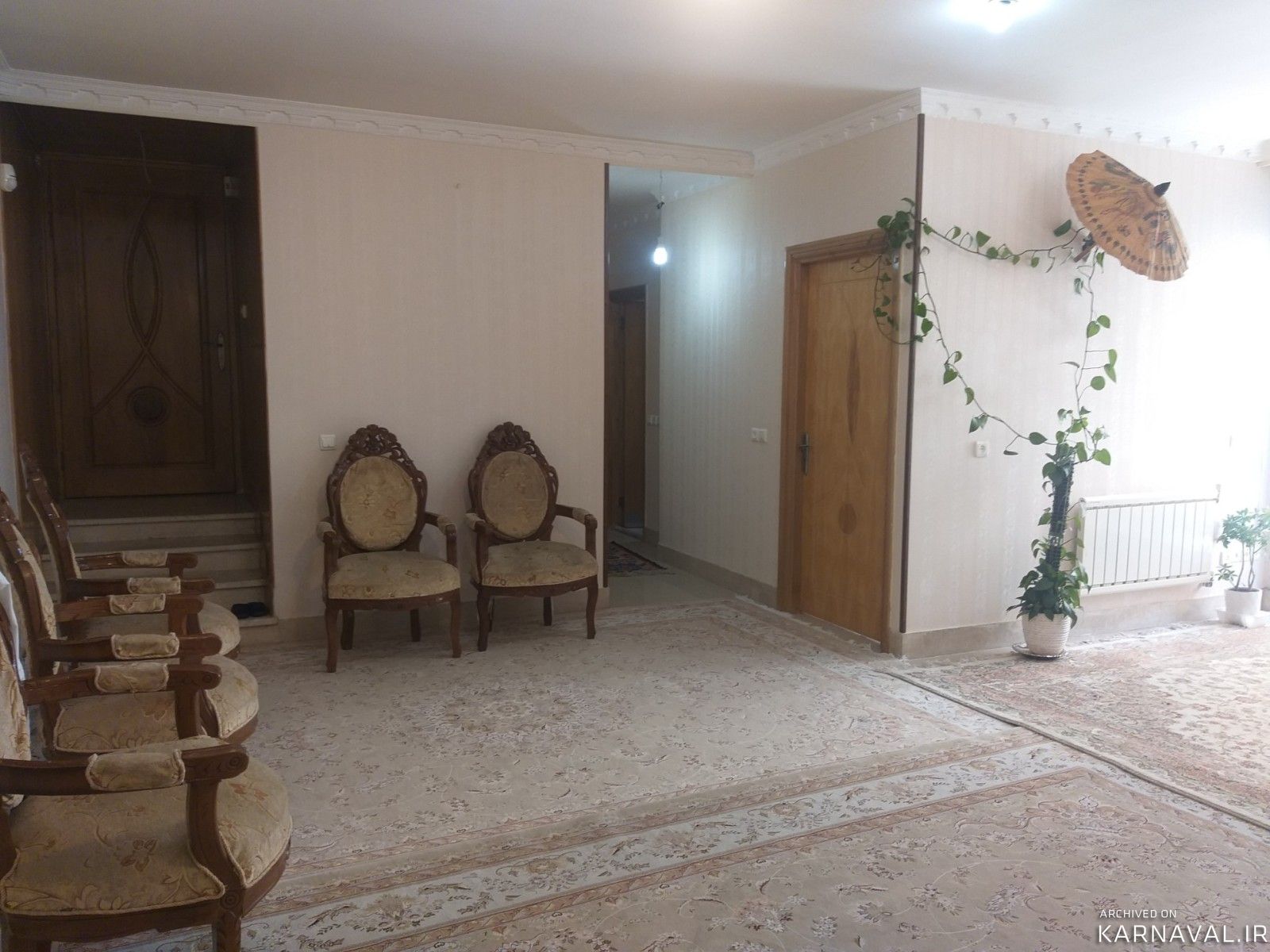 آپارتمان با حیاط اختصاصی نزدیک پل خواجو