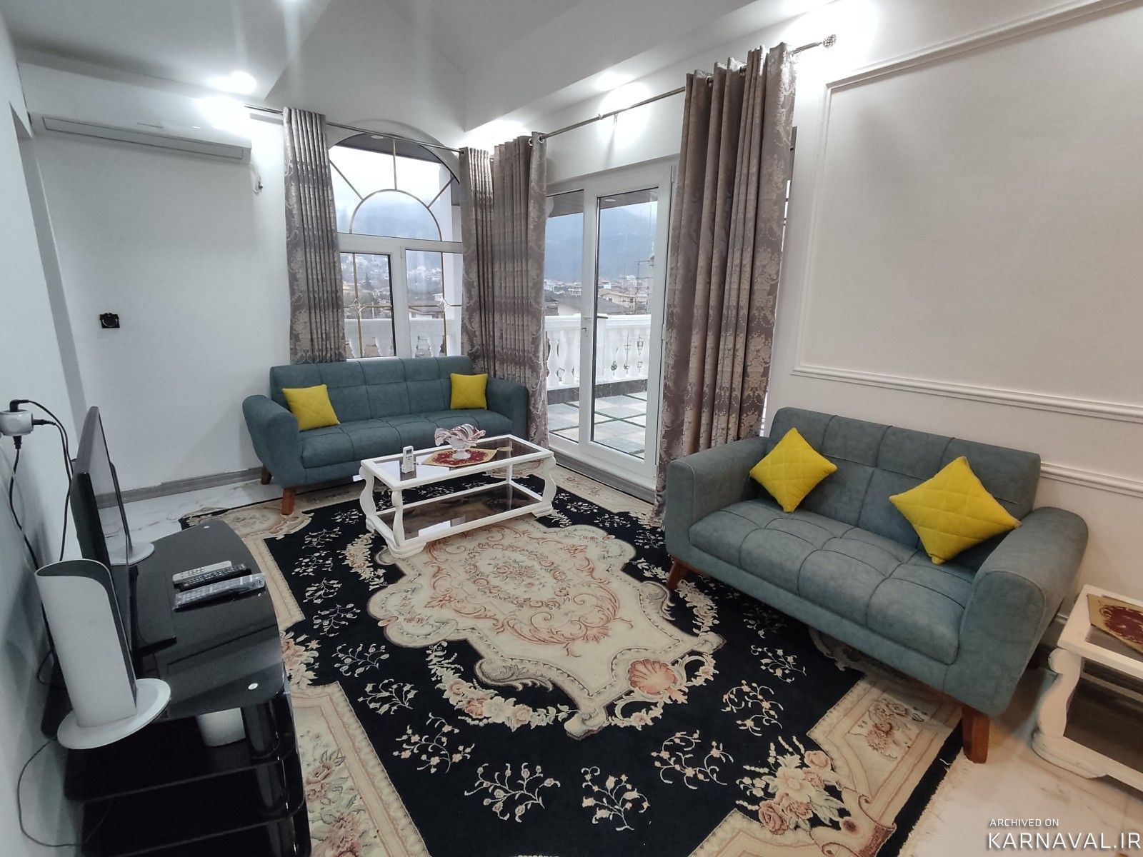 ویلای دو خوابه استخردار با جکوزی