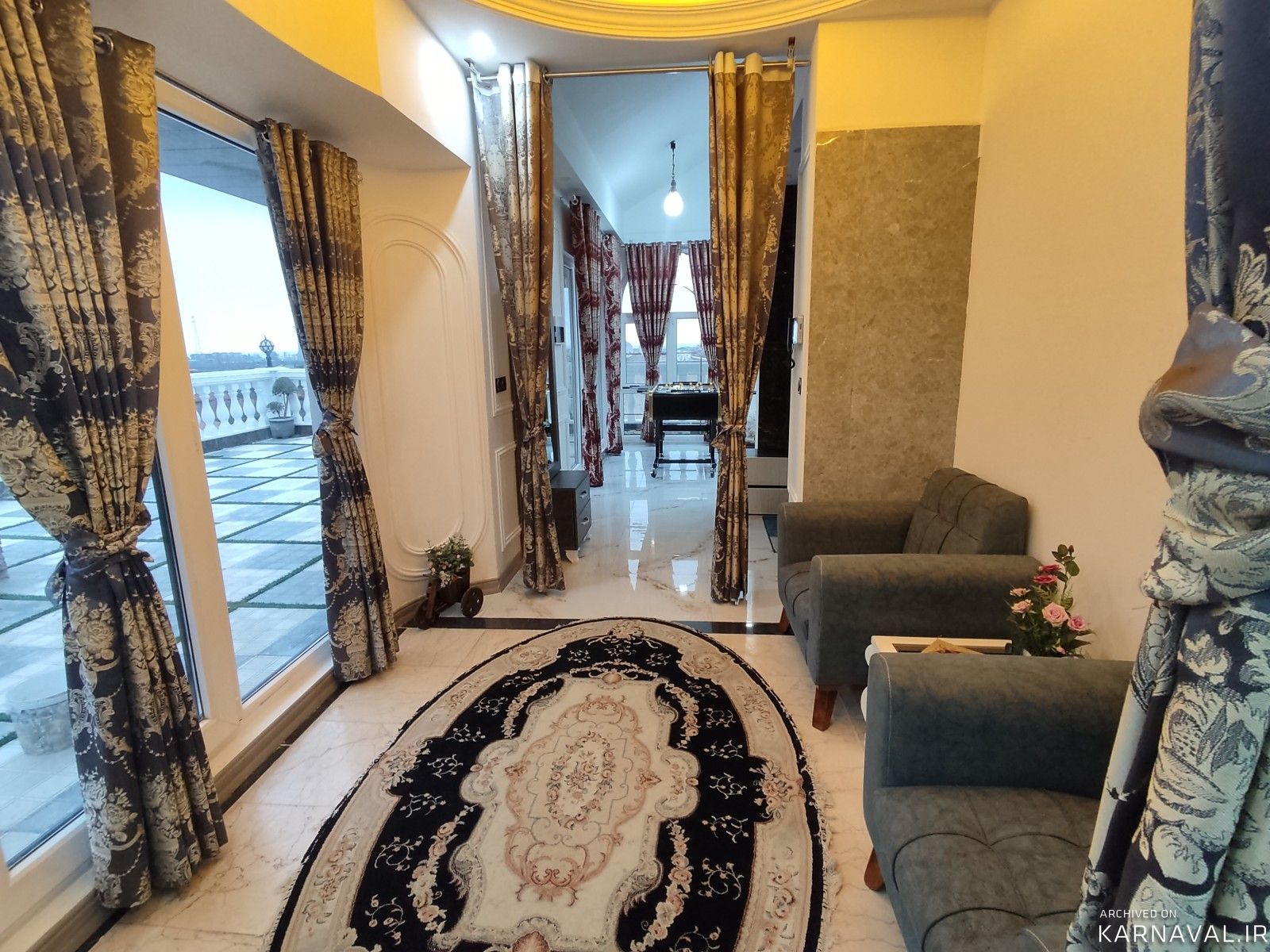 ویلای دو خوابه استخردار با جکوزی