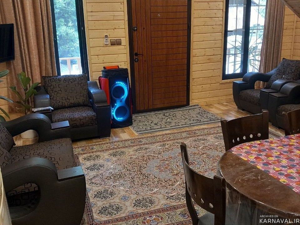 کلبه دوبلکس دو خوابه