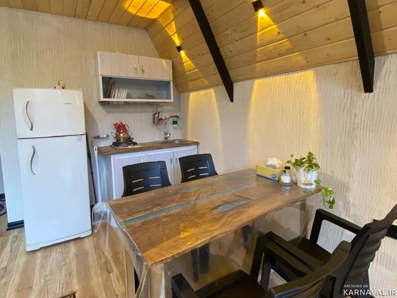 کلبه دوخوابه جنگلی گیلدا با جکوزی